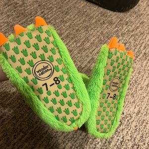 Kids monster feet slippers